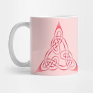 Triangle Knot With Doubled Threads Pink 2 Mug